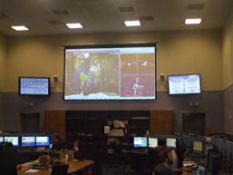 Foto vom ISS Control Center, 14 k