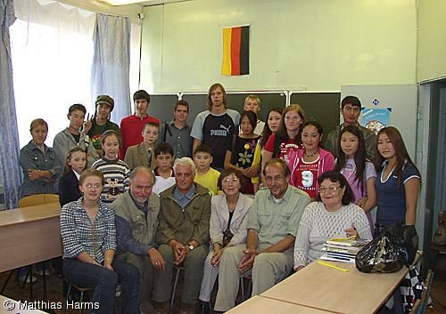 Foto des Treffens mit jakutischen Deutsch-Schülern, 41k
