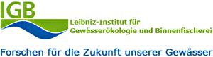 Logo des Leibniz-Instituts für Gewässerökologie und Binnenfischerei, Berlin, 7k