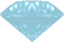 Mit Pov-Ray gezeichnet Diamant, 8k