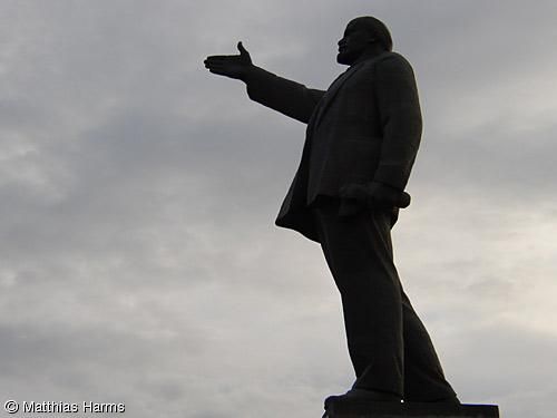 Foto eines Leninstandbildes, 13k
