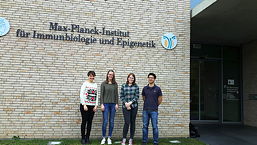 Vor dem Max-Planck-Institut für Immunbiologie und Epigenetik in Freiburg, 13 k