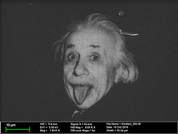 Albert-Einstein-Gesicht, 6 k