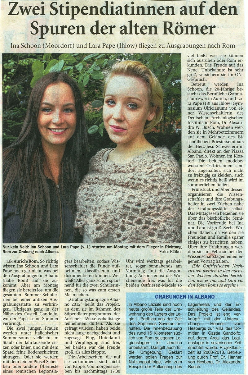 Artikel der Ostfriesischen Nachrichten vom 14.07.2012 (Scan-Version), 368 k
