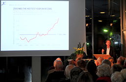 Foto von der Veranstaltung mit Prof. Dr. Franz Bairlein, 13 k